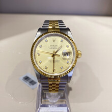 【二手95新】劳力士日志型男士自动机械36毫米  16233（现货）
