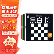 黑白卡专利认证 宝宝视觉激发 亲子版：(套装共4盒)新生儿宝宝早教闪卡 宝宝视觉追视彩色大卡 专注三十年婴幼儿视觉研发 海润阳光