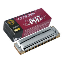 德国进口SEYDEL赛德 十孔10蓝调成人口琴 1847 CLASSIC B调