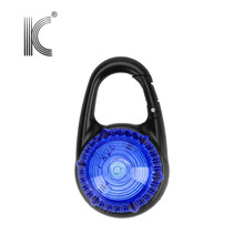 柯斯汀（Kirsting）宠物安全警示灯户外夜间防走失防水遛狗灯led发光吊坠 深蓝 均码 户外夜间安全警示灯-挂钩款