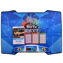 三阶魔方CFOP公式卡 119个高级公式随身携带 进阶速拧高手 防水硬卡 卡片+88页教程书+蓝色计时器+垫子
