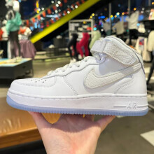 耐克休闲鞋女鞋夏季新款AIRFORCE1AF1麂皮小麦空军一号板鞋 FN4274-100 36