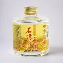 石湾酒厂集团 45度石湾玉冰烧佛山小酒155ml*6小瓶白酒整箱送礼盒年货 33%vol 155mL 6瓶 （单盒）