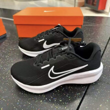 耐克（NIKE）男鞋 2025年春季新款时尚潮流运动鞋轻便耐磨透气健身训练跑步鞋 FJ1284-001/黑白/回游者13 42