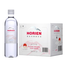 HORIEN克东天然苏打水500ML*12瓶整箱