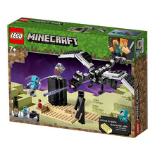 【乐高官方认证店】乐高LEGO 我的世界Minecraft 儿童益智拼搭积木玩具 19新品 21151决战末影龙