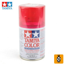 田宫PS25-PS48动态软壳喷漆喷灌 四驱车模型上色用油漆手喷漆喷灌 PS37-半透明红