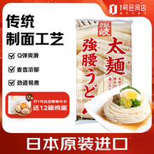 赞岐粗乌冬面 日本进口面条日式炒乌冬面速食挂面600g 1号会员店