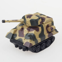 抖音划线跟笔车画线玩具创意光感应工程坦克小汽车儿童玩具 迷彩坦克 八个电池+1个画笔