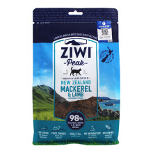 滋益巅峰（ZIWI）猫粮主食风干猫粮新西兰进口零食猫粮幼猫成猫肉干粮 马鲛鱼羊肉400g