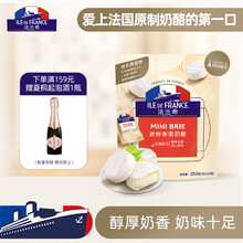 ILE DE FRANCE法兰希 法国进口原制奶酪 小布里奶酪125g烘焙原料