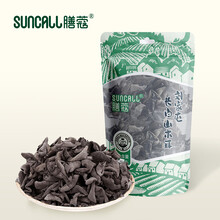 膳蔻Suncall 长白山黑木耳东北特产干货东北单片无根肉厚100g/1袋