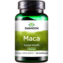 斯旺森 玛卡玛咖胶囊 补阳成人 提升性能力精力睡眠更好 4倍含量秘鲁纯MACA根粉 2000mg*60粒