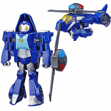 孩之宝（Hasbro)  变形金刚 救援机器人快变系列手办+ 学院系列蓝E3291/E3277