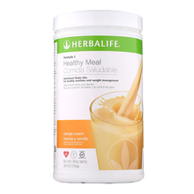 康宝莱（HERBALIFE）美国产进口奶昔套餐官网饱腹代餐粉快速减轻重量拒肥胖脂肪蛋白质营养粉 蛋白混合代餐奶昔粉香橙味 750g