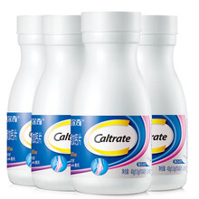 钙尔奇氨糖 软骨素加钙片增加骨密度 成人中老年人补钙补软骨呵护关节骨骼增加骨密度营养品 160/4盒（周期）