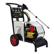 博赫尔清洗机商用工业洗车机220v高压全自动刷车泵水枪免擦拭剥树皮打根雕喷砂除锈 水枪水泵