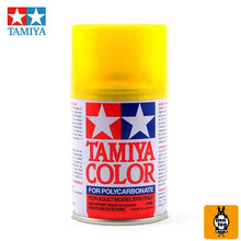 田宫PS25-PS48动态软壳喷漆喷灌 四驱车模型上色用油漆手喷漆喷灌 PS42-半透明黄色