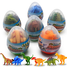 变形恐龙蛋玩具儿童玩具会变形的恐龙蛋 2只超大号恐龙(蛋壳装) 恐龙款式随机随机