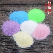 多肉装饰品园艺用品彩沙采砂细沙微景观装饰沙超细蓝沙白沙铺面沙 海沙约15克-白色