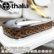 琦材 Thalia全能变调夹民谣电木古典吉他尤克里里彩贝类镶嵌款 美产 凯尔特结印相思木（HK-CK）