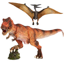 爸爸妈妈恐龙玩具大恐龙儿童玩具恐龙模型霸王龙动物模型男孩 帝王暴龙