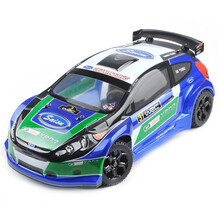 无刷遥控车1:9遥控拉力车 竞速漂移平跑车 沙漠越野车 专业RC高速模型车 车壳颜色随机 标配有刷版