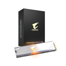 技嘉（GIGABYTE）AORUS RGB M.2 SSD NVME 2280 台式机电脑固态硬盘 256G RGB SSD M.2固态硬盘 三年质保 以换代修