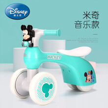 迪士尼（Disney）儿童滑步车四轮滑行学步车无脚踏平衡车带音乐男女童 带音乐米奇