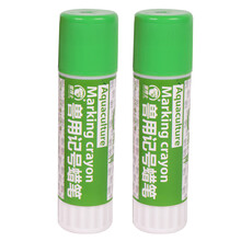 猪博士 兽用记号蜡笔 猪用记号笔 猪场猪身画笔 畜牧养殖场 中号绿色（24支）