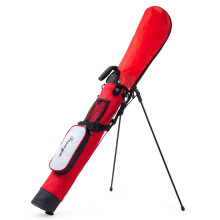 TTYGJ 高尔夫枪包 轻便迷你支架包 练习袋亲子包小球包袋 高尔夫球包可装9杆 红色