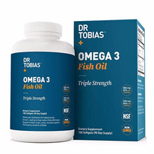Dr.Tobias Colon  托拜厄斯博士三强超级深海鱼油欧米加ω3+EPA+DHA 180粒