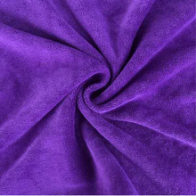 洗车毛巾家用大号60x160吸水加厚擦车巾无痕洗车布擦车布磨绒加厚汽车擦车毛巾清洁毛巾布强吸水洗车布 洗车毛巾大号 加厚紫色