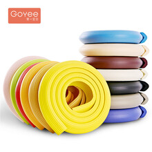 果一宝贝儿童防撞条 婴儿安全防护条护角条 加厚加强型宝宝防护条 2米加厚防撞条【草绿色】