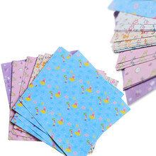 艺趣幼儿园手工材料彩色皱纹纸折纸揉纸搓纸压花纸剪纸环境布置装饰区角环创材料 15*15cm碎花折纸60张