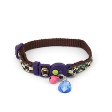 凯迪漫俏皮猫项圈多色可选猫咪宠物项圈玩具 格纹