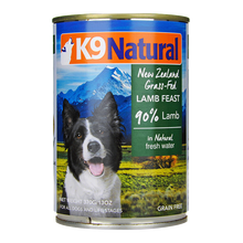 K9 Natural新西兰进口天然无谷宠物狗狗罐头湿粮狗零食罐头370g/罐 羊肉