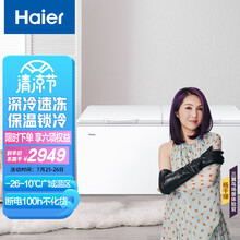 海尔（Haier） 518升商用卧式大冷冻冰柜 冷藏冷冻转换冷柜 BC/BD-518HD