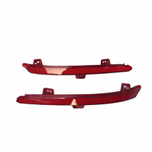 点粒  适配18款十代雅阁后保险杠杠灯  后保险杠反光条 反射器装饰灯 驾驶员左边