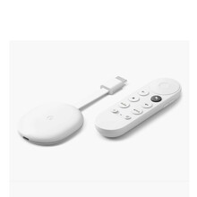谷歌Google tv Cromecast 4K 网络电视盒子高清投屏 支持奈飞等 雪白 顺丰 套餐一