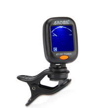 AROMA 阿诺玛 AT-101民谣吉他调音器贝司尤克里里小提琴电子校音器 小提琴使用