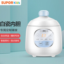 苏泊尔（SUPOR）婴儿BB煲电炖锅 电炖盅 电砂锅 煮粥锅 家用多功能宝宝专属0.5L辅食机料理机 DG05CQ102蓝色