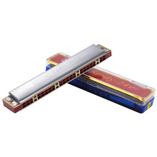 SUZUKI 铃木 Study-24 教学用琴 复音口琴 24孔入门级口琴 学生初学口琴 F调