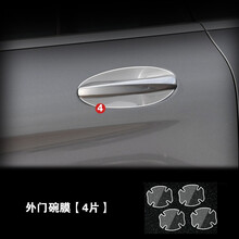 佑臂 18款19款20年猎豹迈途Mattu猎豹CS10仪表导航钢化膜 猎豹【门碗】TPU保护膜 专车专用