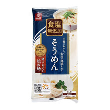 黄金大地（hakubaku）短龙须面短乌冬面宝宝不添加盐面日本进口儿童黄金大地面条 短龙须（单包400g）