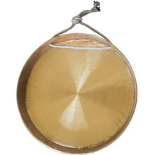 奇宝居 马氏传奇   高边锣响铜锣威风锣1尺直径33CM直径33cm 33CM（净重3.8斤）