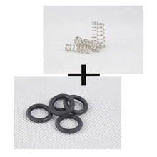 牧尔康 精品不锈钢猪饮水器 配件 弹簧加胶圈 饮水嘴 猪嘴 猪用饮水器 弹簧+皮垫