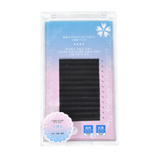 T 下睫毛 嫁接睫毛日系嫁接假睫毛下眼睫自然单根仿貂毛磨尖混装下睫毛嫁接 7mm