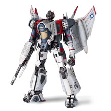 小号手 大黄蜂小号手闪电不可变形玩具金刚 可动拼装模型甲壳虫汽车人 小号手闪电