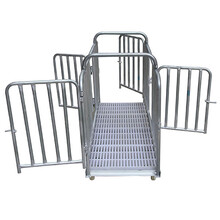 猪笼  四门称猪笼 仔猪转栏车 方便可拆卸 四门(带木板) 大小猪通用